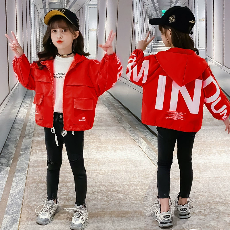 Spring short children's autumn jacket, 2020, children's clothing, Korean style, western style