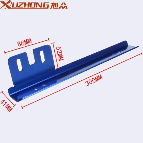 Car modification JDM car aluminum alloy license plate frame colorful aluminum license plate frame license plate frame