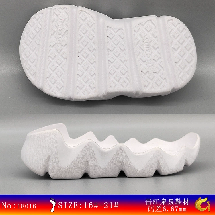 Quanquan обувной Материал Фабрика оптовая продажа детская EVA спортивная подошва на заказ круглая голова Спорт Отдых легкая детская подошва