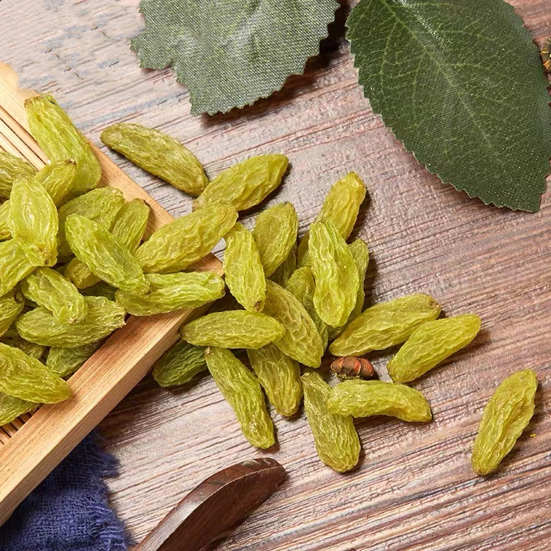 Green Xiangfei raisins 500g wholesale Xinjiang specialties large grain red Xiangfei Turpan seedless grape dry 