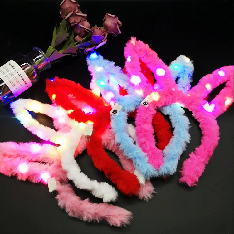  Plaza Park New Cat Ear Hair Human Rabbit Ears Night Market Swing Concert A Show