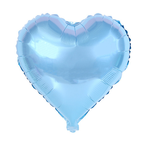 18-inch love aluminum film balloons, wedding room decoration, heart-shaped aluminum foil floating balloons, Valentine's Day balloons
