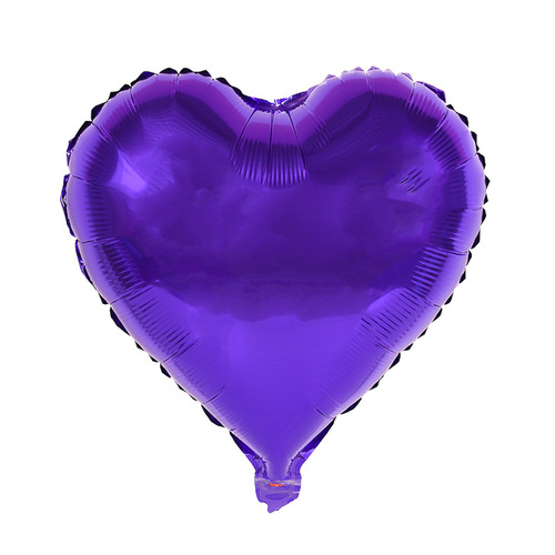 18-inch love aluminum film balloons, wedding room decoration, heart-shaped aluminum foil floating balloons, Valentine's Day balloons