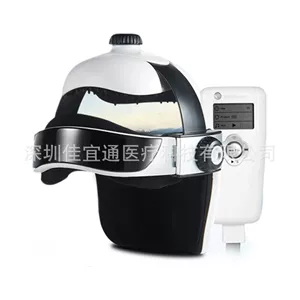 [佳宜通头部按摩器头部按摩仪 脑部仪 脑轻松音乐头盔按摩帽]