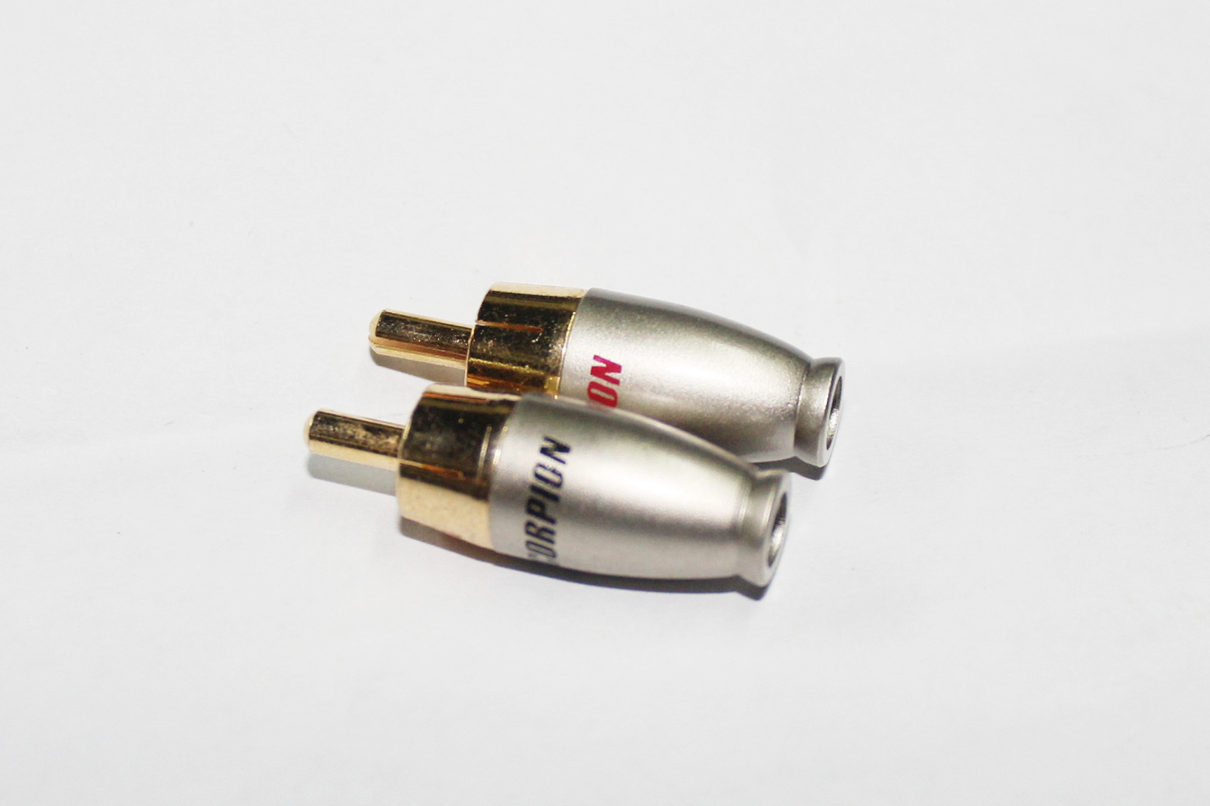 蛇王RCA小莲花插头/纯铜插头/汽车音响插头/迷你插头