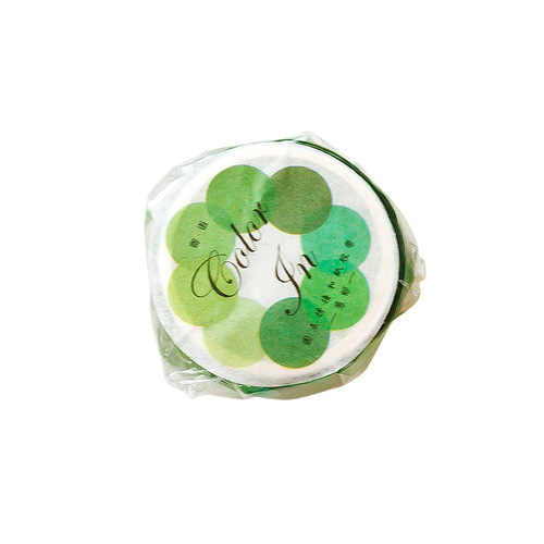 Message color in washi collage tape ins fresh polka dot handbag decorative stickers 100 pieces 10 styles