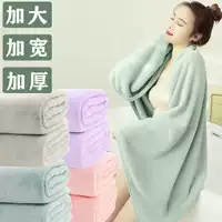 Коралловое полотенце для ванной, пляжный набор для взрослых, для отеля, с увеличенной толщиной, подарок на день рождения