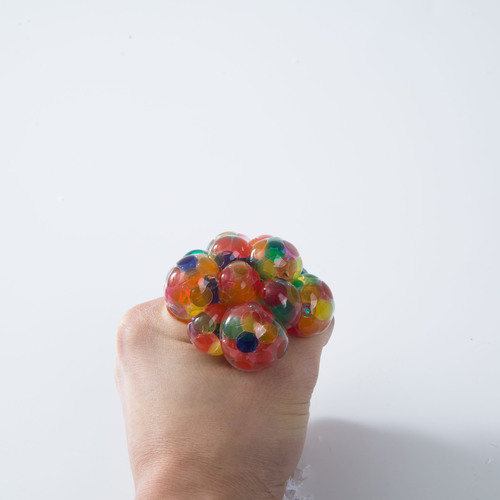 Children's creative new and unique trick toy 5cm squeeze and vent grape ball April Fool's Day trick toy