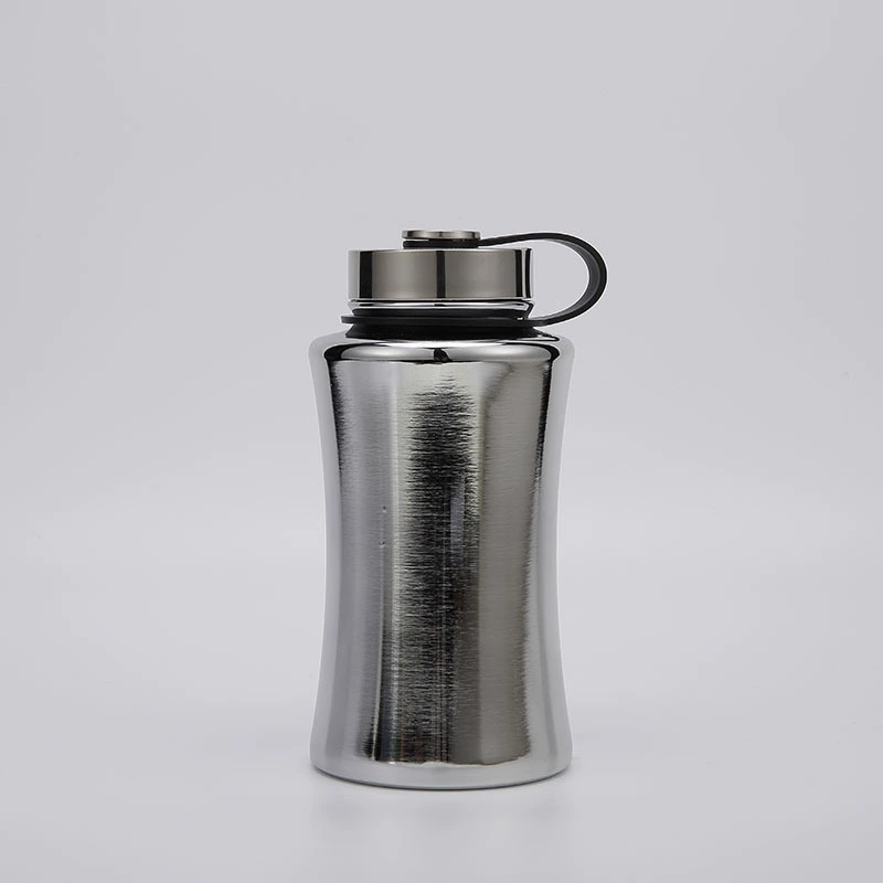 Capacious vacuum teapot stainless steel, 900 ml