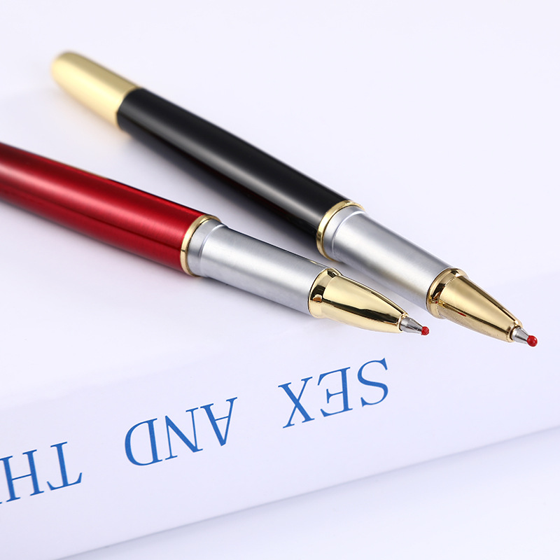 Fábrica al por mayor perla pluma de metal pluma de gel pluma de firma de negocios de alta gama pluma de metal logotipo de impresión de pluma