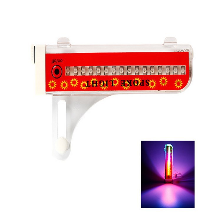 Ciclismo bicicleta ruedas calientes rueda luz impresión ciclismo bicicleta luz decorativa habló Luz