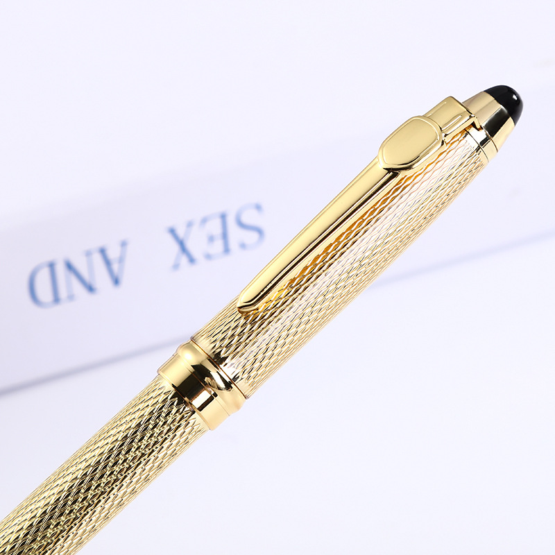 Suministro directo de fábrica de metal firma pluma bolígrafo negocios fibra publicidad pluma regalo pluma firma pluma letras logotipo
