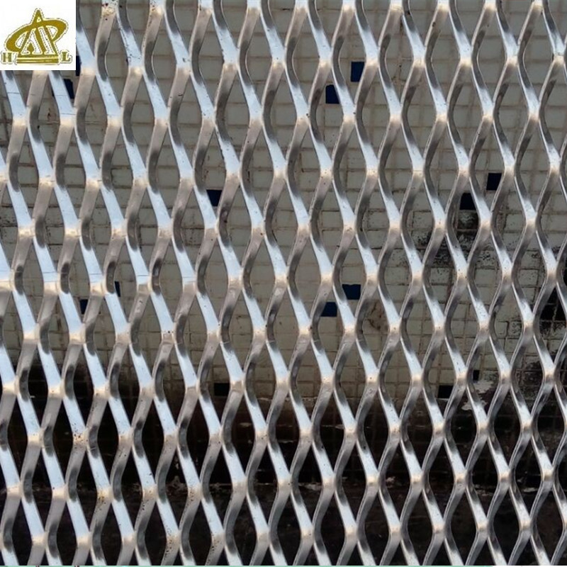 供应铝板金属网 铝板拉伸网 菱形/六角拉伸网 铝板网 菱形装饰网