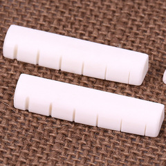 Guitar saddle folk guitar upper and lower cow bone saddle bridge cow bone string sleeper guitar general musical instrument accessories