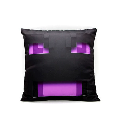 Minecraft my world игра официальный подлинный маленький черный горький, страх плоских - форма подушечка для рук теплая игрушка