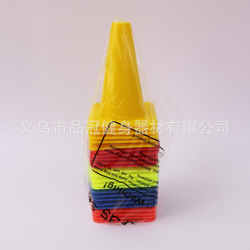 Barril de logotipo 15cm/18cm/23cm set cubo de logotipo OPP bolsa de malla embalaje cubo cónico cubo de logotipo deportivo