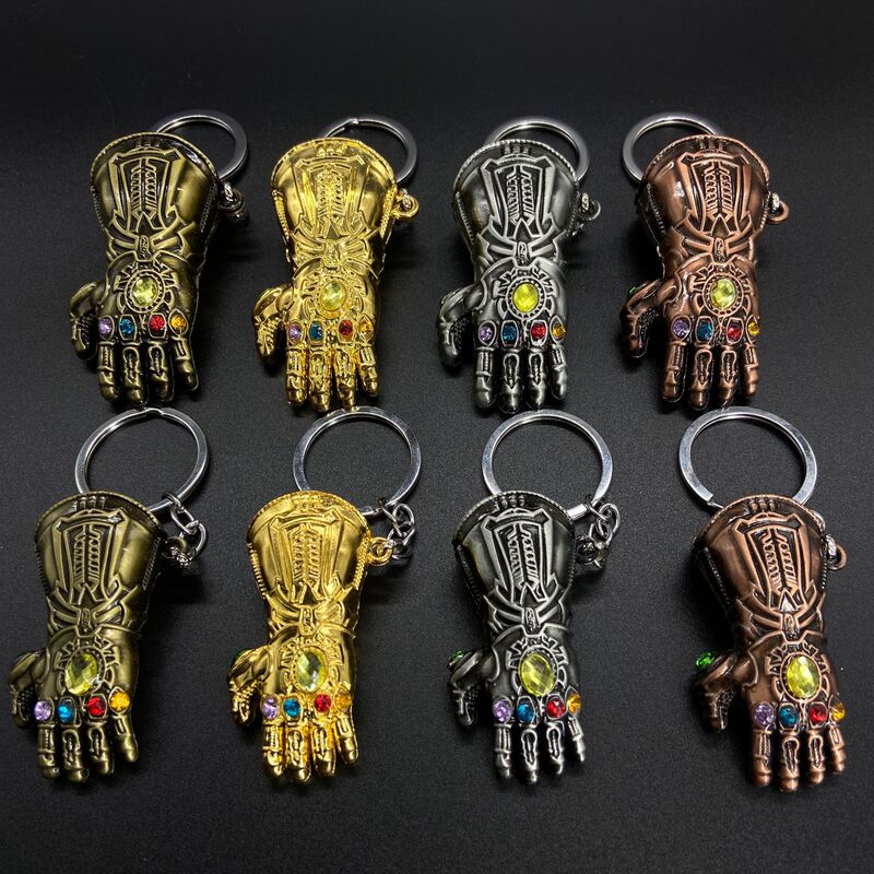 Avengers series Infinite War killer gloves Keychain Car small pendant Crafts gift