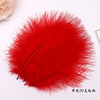 Manufacturers supply spot supply of full velvet feathers color full velvet feathers DIY turkey feathers wholesale