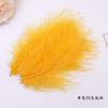 Manufacturers supply spot supply of full velvet feathers color full velvet feathers DIY turkey feathers wholesale