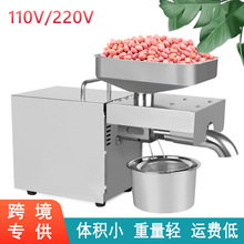 T6W工厂直销小型家用榨油机不锈钢榨油机智能冷热榨全自动出口CE