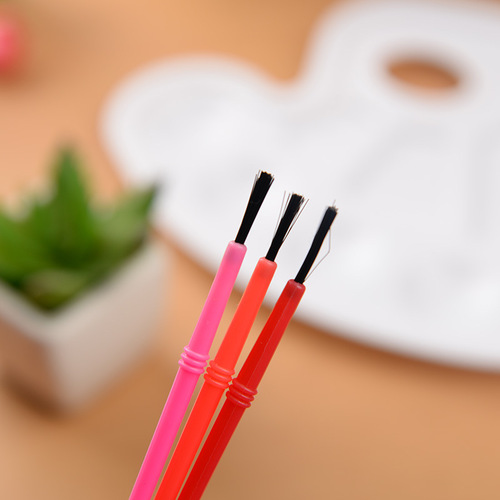 10.5cm plastic paintbrush children's painting pen brush planting brush watercolor paint strip brush