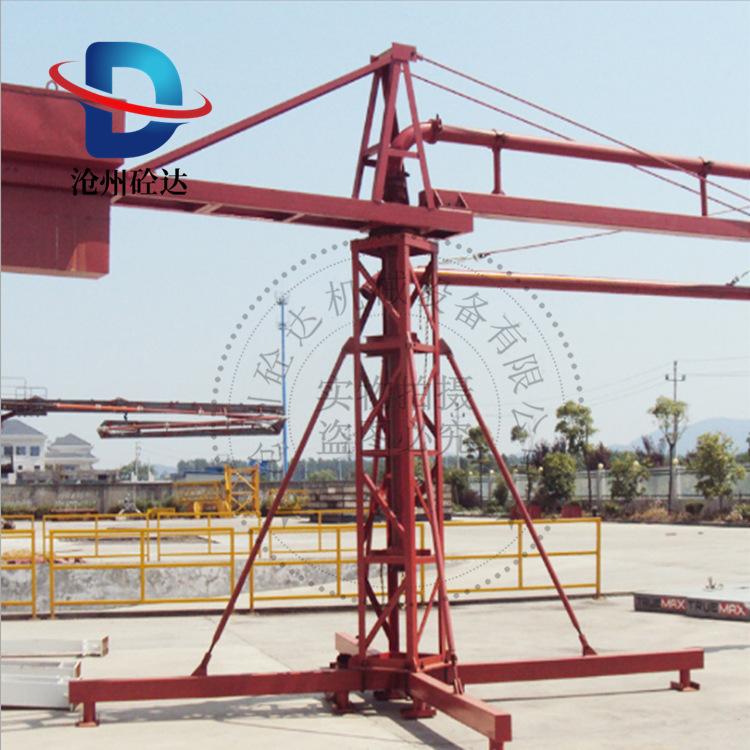 立架式手动布料机 混凝土输送18米手动布料机 15米圆筒手动布料机