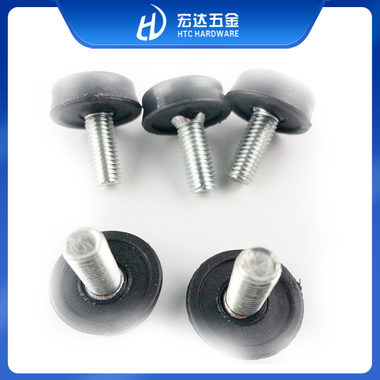 专业生产万向可调脚大梅花沙发脚家具五金配件承重调节螺栓螺丝