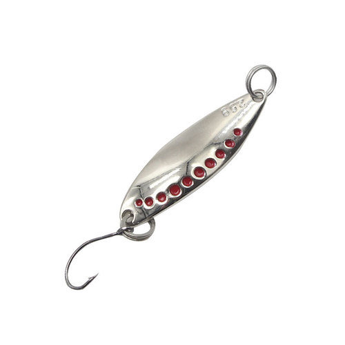 2.5g-25g multi-gram long-distance hard bait Luya red dot leech sequin bait Feather blood groove hook mandarin fish cocked mouth