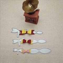 切割刀模蝴蝶結系列碳鋼壓花刀模DIY手工模具scrapbook蝕刻刀模