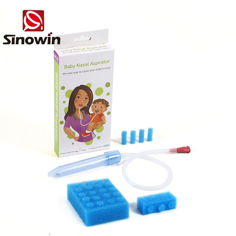 Всасывание носа ребенка Всасывание рта младенца Всасывание носа Носовая пробка Очиститель для новорожденных детей