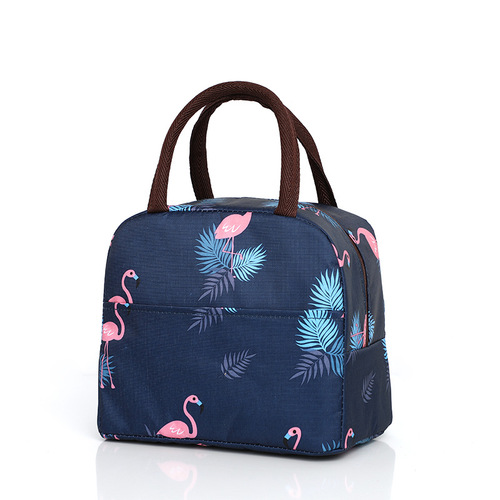 New Japanese style fresh student lunch lunch bag office worker lunch bag portable Japanese style insulated lunch box bag