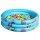 Children's Fishing Toy Luminous Induction Fish Plastic Bottle Blowing Set Magnetic Fish Stall Square Fishing Fish Fishing Pool