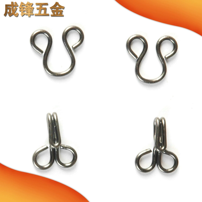 Производитель в наличии горячая Распродажа № 4 гальванический страховой воротник крючок металлический ветровка крючок для воротника Скрытая Пряжка Нижнее белье воротник крючок ветровой зажим