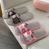 Non-slip slippers indoor for beloved, comfortable slide, for luck, wholesale