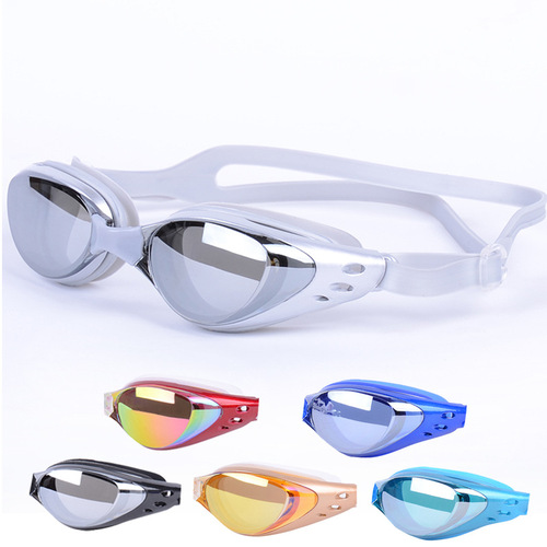 Charoyan high-end electroplated swimming goggle film anti-fog, waterproof, anti-UV swimming goggles/diving goggles/SY6100