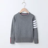Autumn children's brand sweater for men and women, knitted base body-friendly long-sleeve, internet celebrity, Korean style