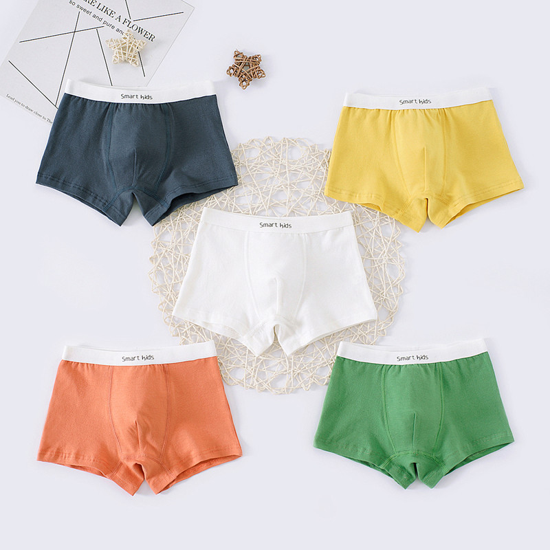 Children's underwear boxer boy's cotton boxer pants baby boy's small children's shorts manufacturers spot wholesale