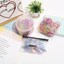 韩版头绳高弹力橡皮筋 女童宝宝强拉不断盒装发圈 新头饰发绳批发