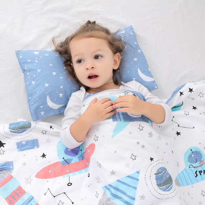 秋冬中大童护肩被儿童宝宝幼儿园四季通用防踢睡袋儿童睡袋被|ms