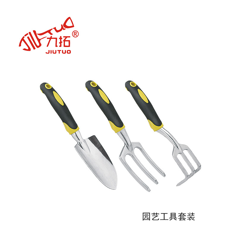 厂家现货花铲小耙园艺工具园林铲子种花种草赶海工具宽铲刻度花铲