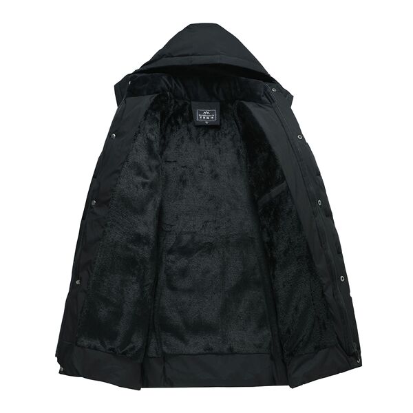 Insulated down jacket