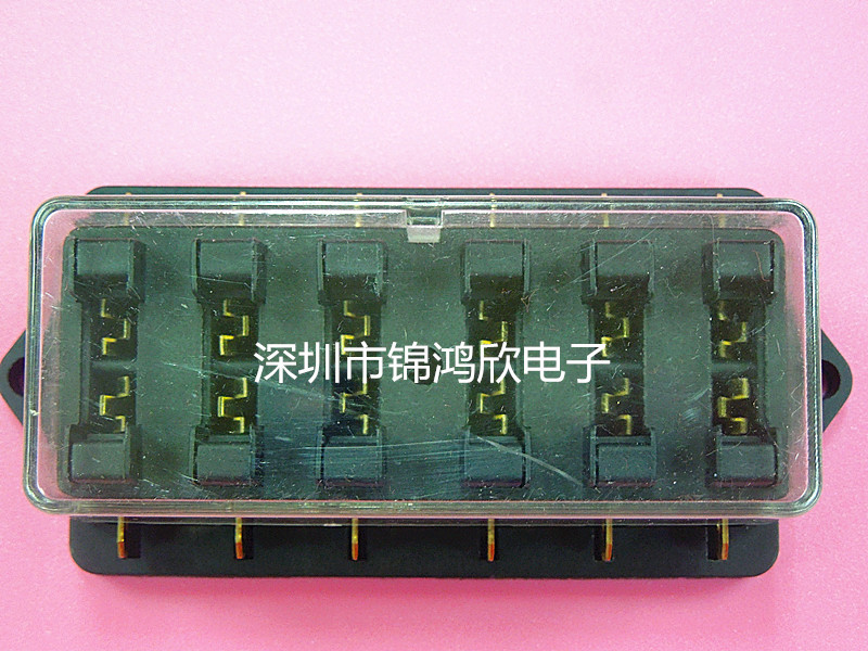 供应保险丝座 保险盒 保险座 多路保险盒 4路 6路 8路 10路 12路