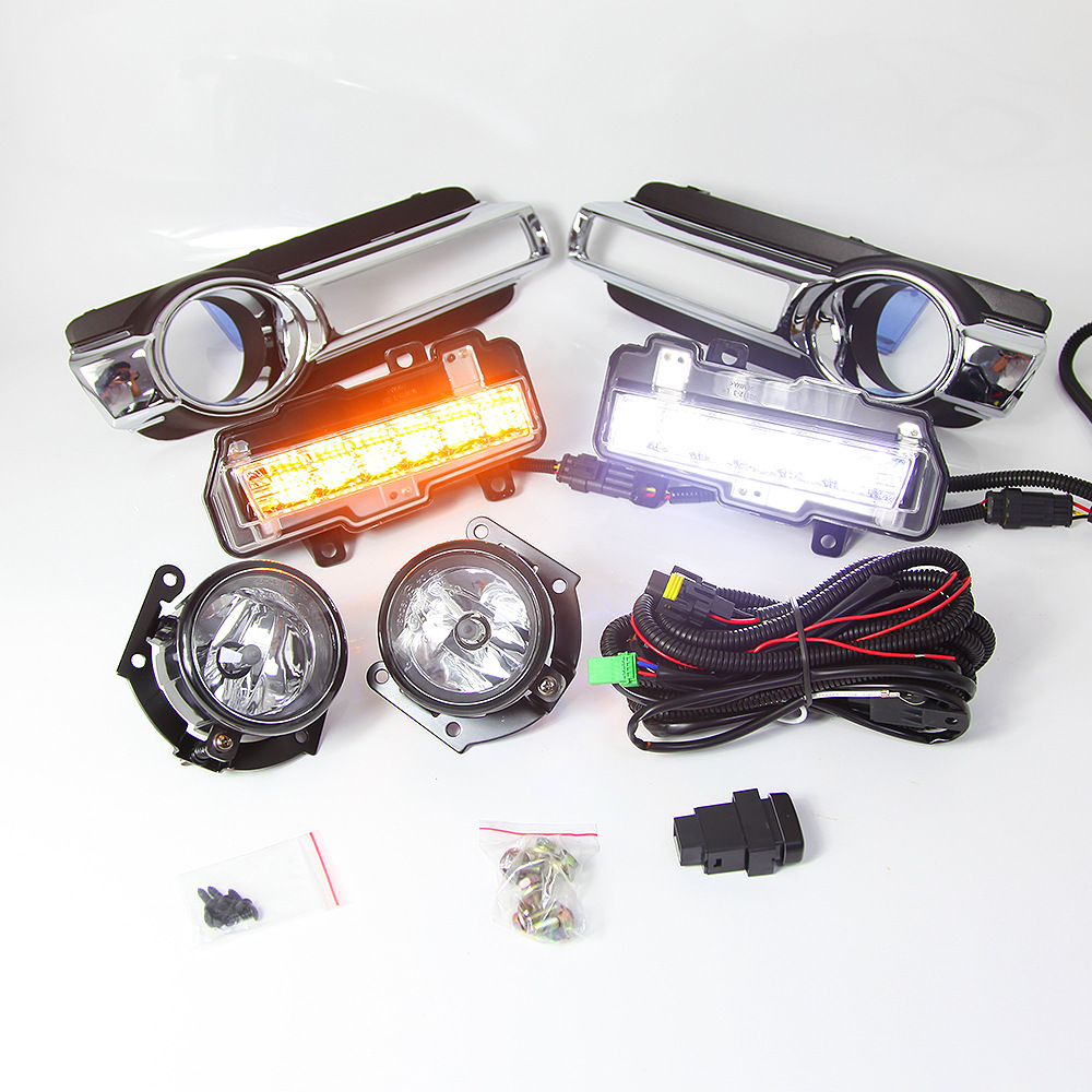Adecuado para 16-17 Mitsubishi Pajero Luz de marcha diurna V93 V97 Luz de marcha diurna