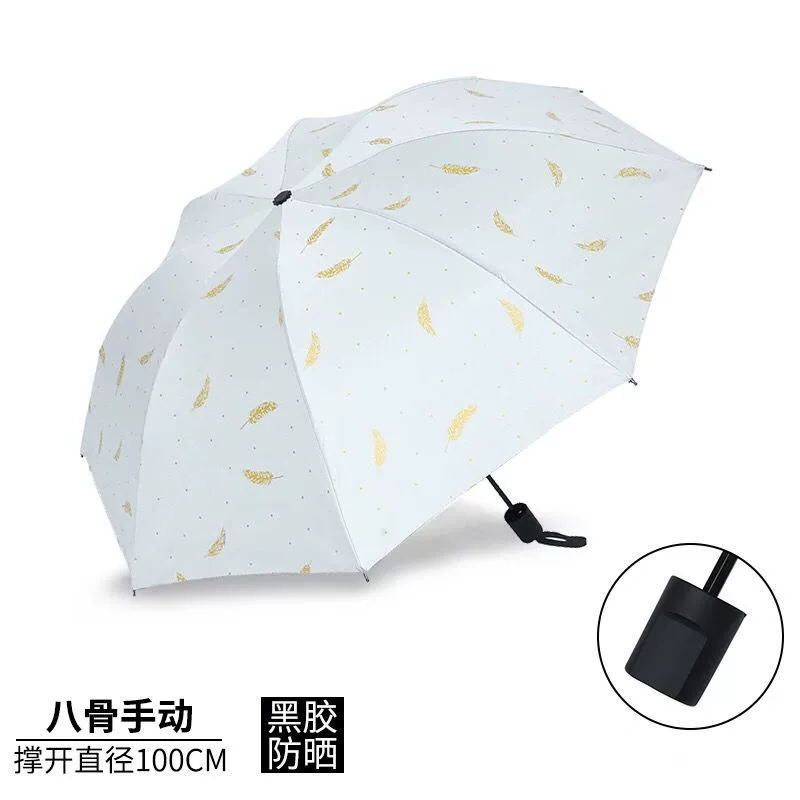 Fresh umbrella solar-powered, sun protection, UV protection