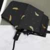 Automatic bronzing feather [black]