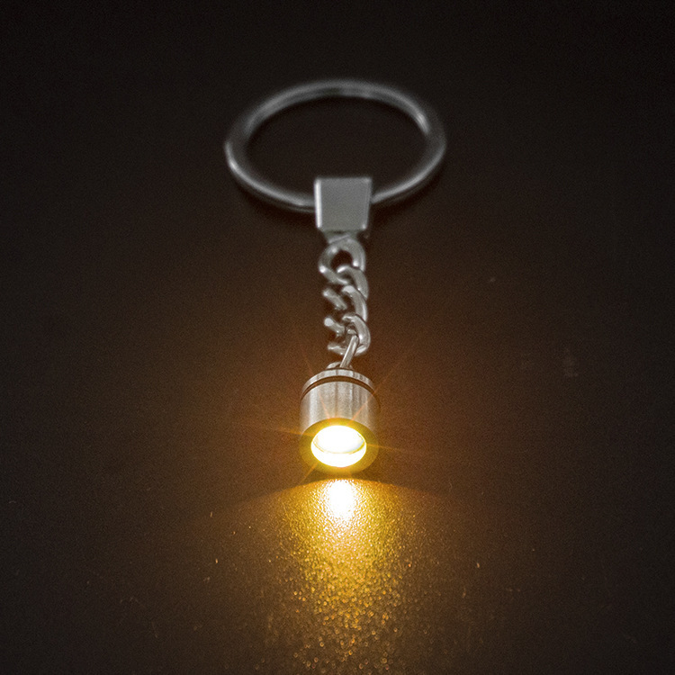 Factory direct supply LED lights crystal key chain colorful lights monochrome lights red yellow blue green pink purple white light Factory direct supply LED lights crystal key chain colorful lights monochrome lights red yellow blue green pink purple white light