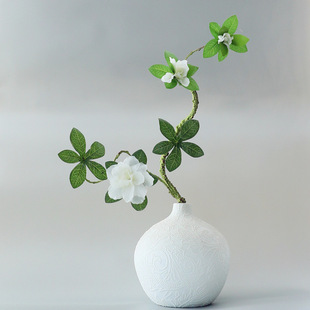 Simulation flower cuckoo, soft and soft shape, dead branches, home decoration fake flowers foam silk flower wedding wedding