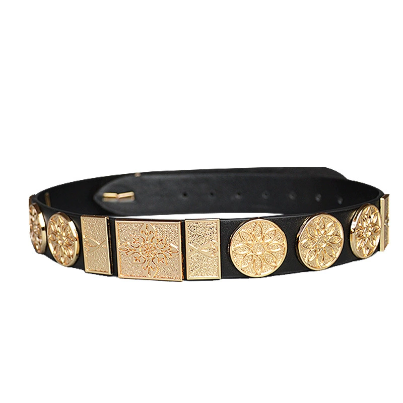 Новые аксессуары для ханьфу древний костюм трассировки халат с круглым вырезом с поясом в китайском стиле кожаный ремень шляпа