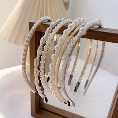 Pearl Hairpin for Women, East Gate of Korea, Elegant and Simple Hair Tying, for Fine Hair, Fairy-like Hair Accessories