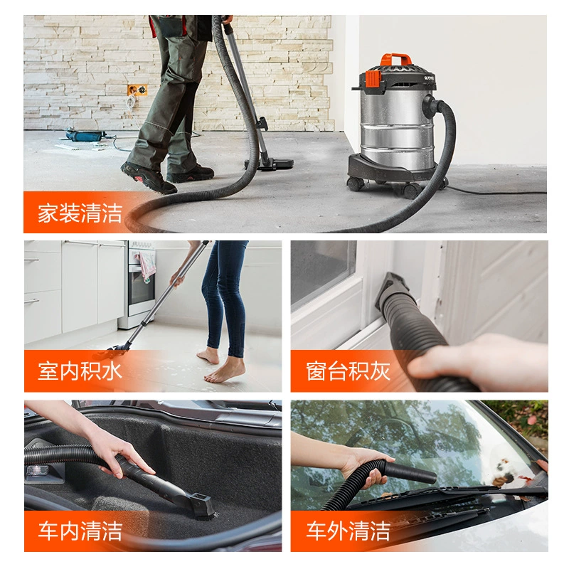 Сушильная и пылесос‑группа Wet‑dry YILI, портативный бытовой комплект, металл/пластик 12–20 л, несколько комплектов